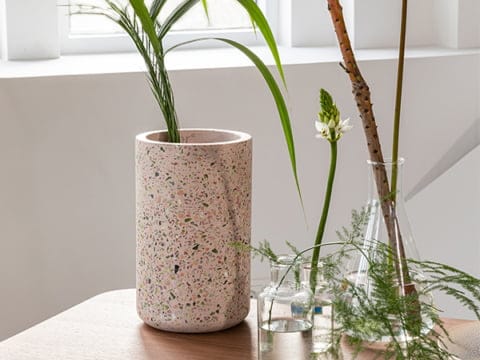 Fajen vase terrazzo