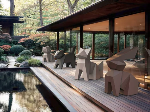 Origami animals